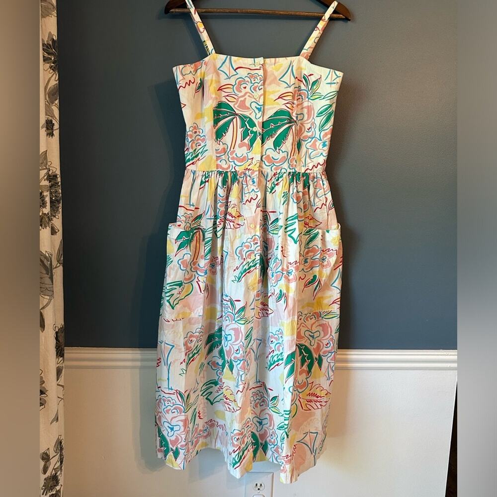 Vintage‎ SilverFern New Zealand Tropical Sundress